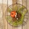 13" Harvest Floral Circular Wreath Autumn Table or Wall Decor